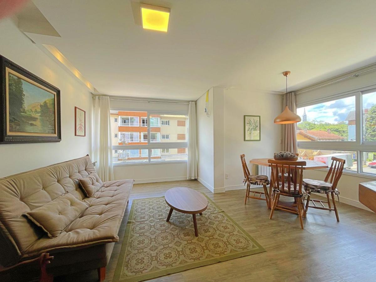Apartamento No Coracao De Gramado, A 350M Da Rua Coberta! Exterior foto