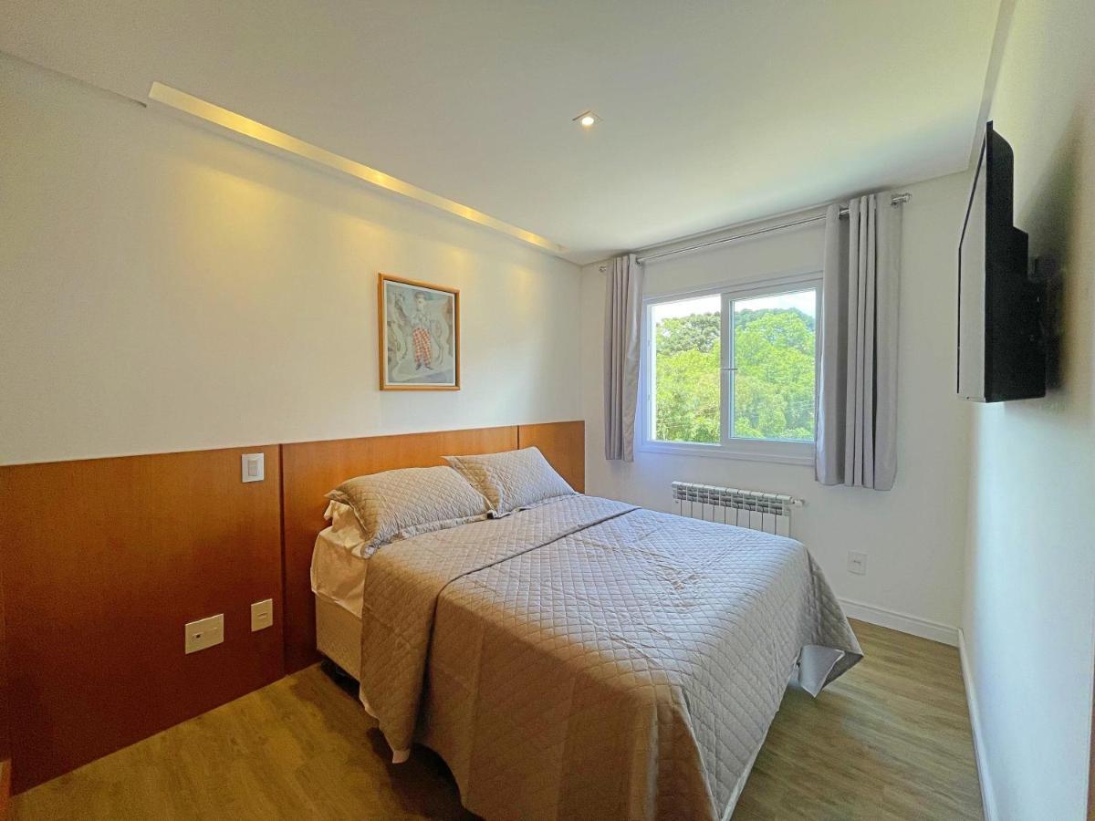 Apartamento No Coracao De Gramado, A 350M Da Rua Coberta! Exterior foto