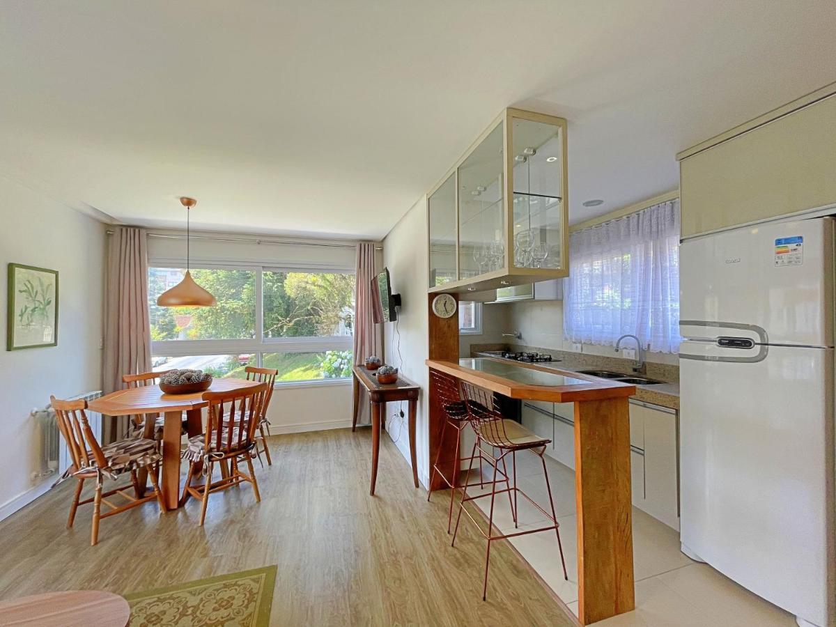 Apartamento No Coracao De Gramado, A 350M Da Rua Coberta! Exterior foto